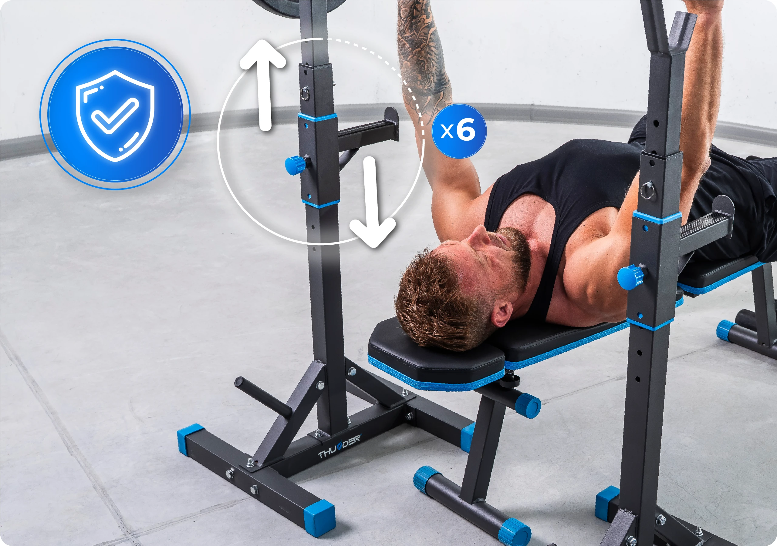 Segurança dos suportes PRESA