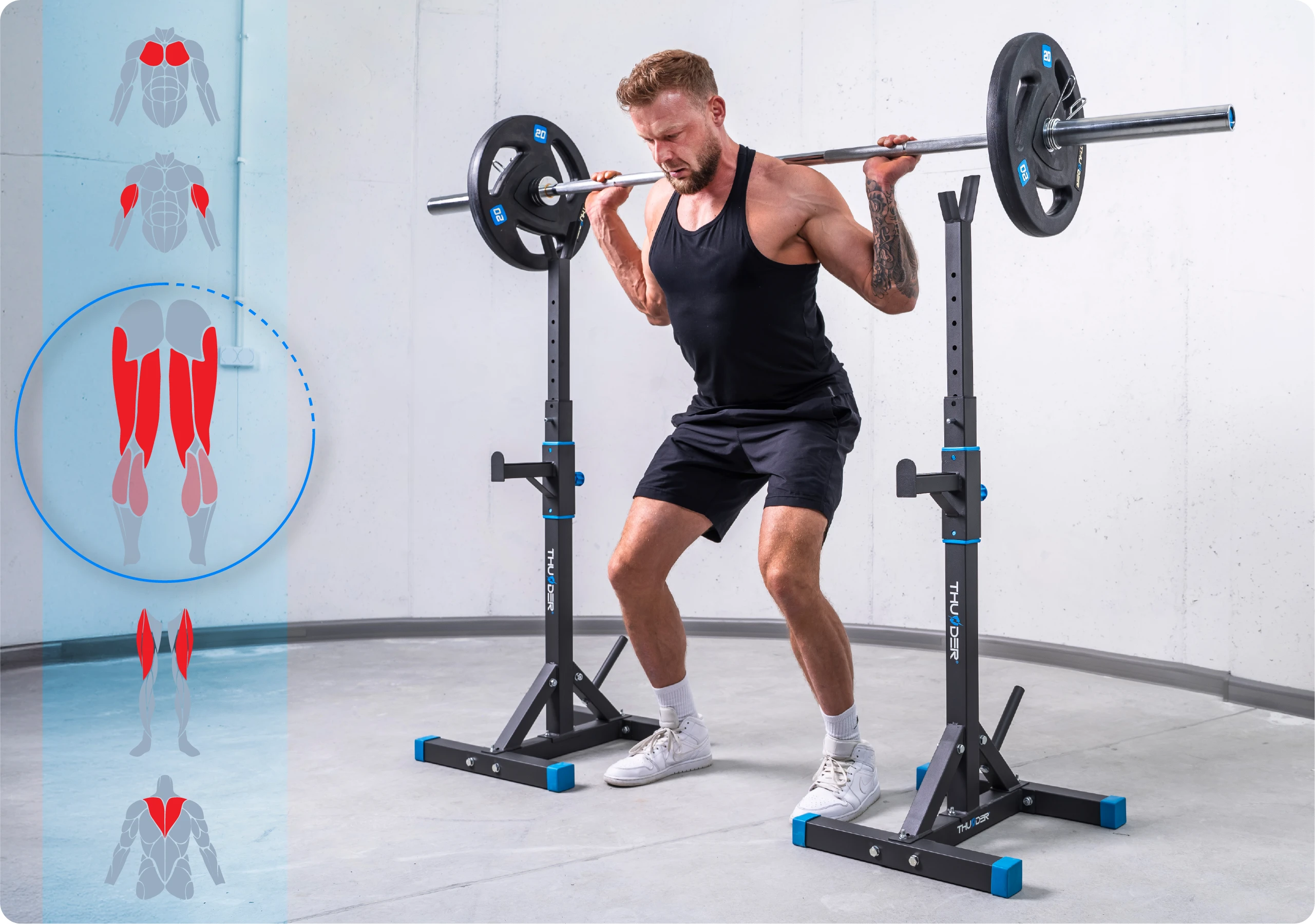 Carga máxima dos suportes PRESA