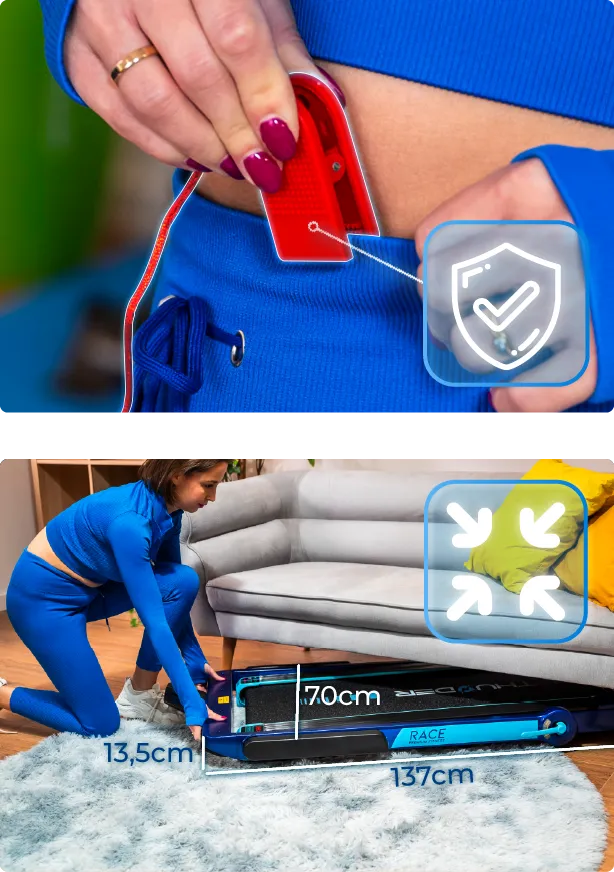 Race Blue – funções modernas