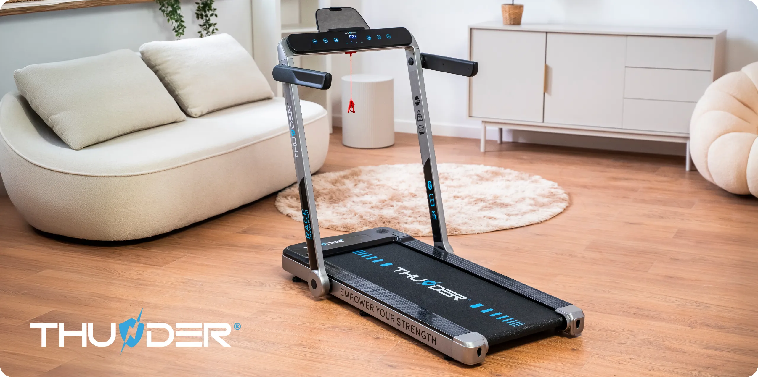 Esteira elétrica THUNDER PHENOM-S-BLACK