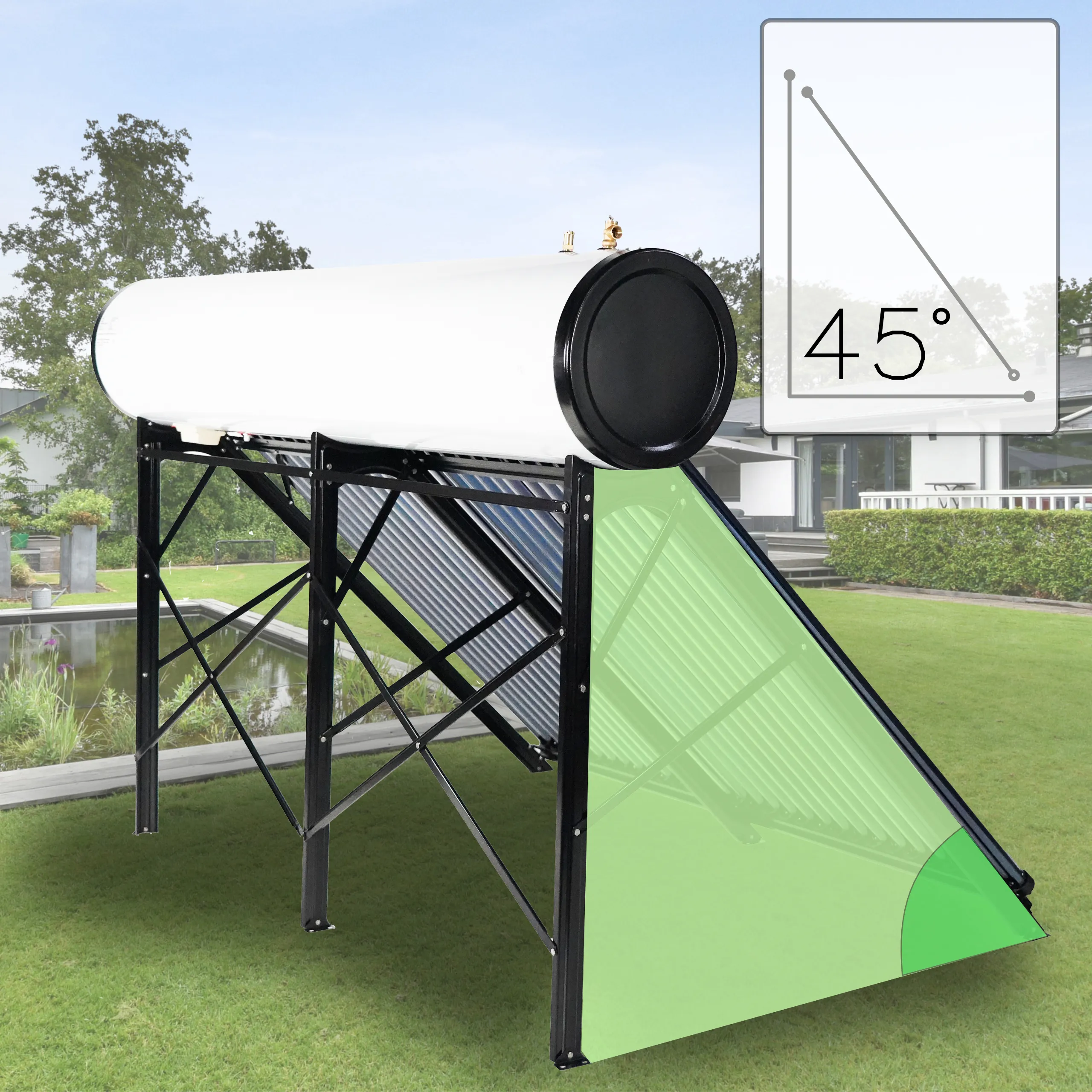 Dimensões do reservatório 300L