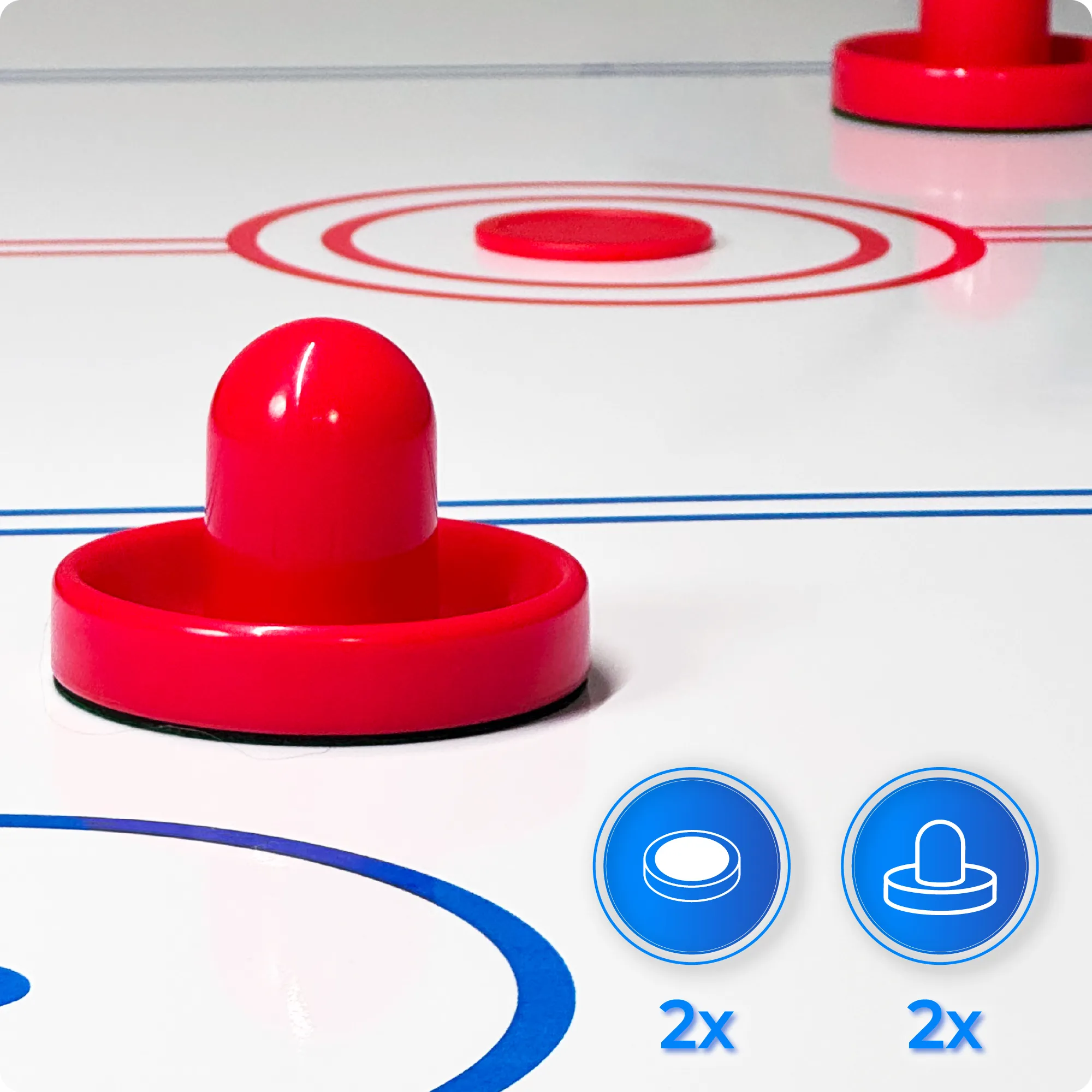 Hóquei de mesa na BOLD-BLACK-7FT