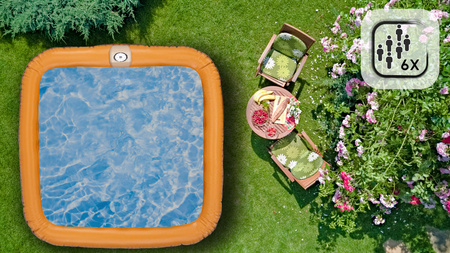 Jacuzzi de jardim insuflável THUNDER BREVE