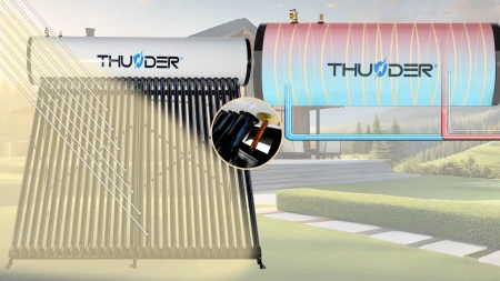 Coletor de pressão com depósito THUNDER 300 L PRETO