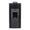 Fogão a pellets VAYNE BLACK 12 kW com camisa de água