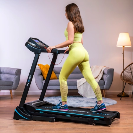 Passadeira de corrida eléctrica THUNDER ICON-BLACK