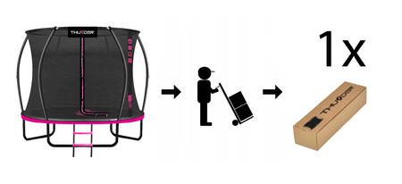 Trampolim THUNDER INSIDE ULTRA 6FT (183 cm) PINK