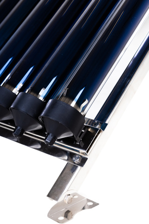 Coletor solar THUNDER sem depósito 20 tubos + estrutura