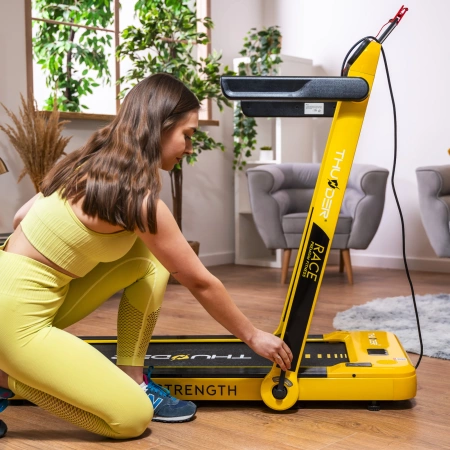 Passadeira de corrida eléctrica THUNDER RACE-GOLD