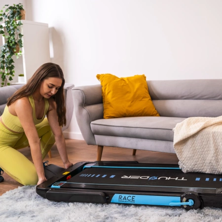 Passadeira de corrida eléctrica THUNDER RACE-BLACK