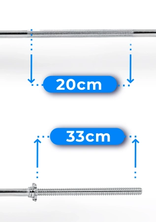 Parafuso reto grifo 180 cm 30 mm THUNDER