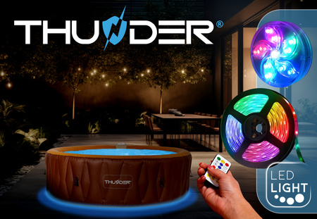 THUNDER MOCHA jacuzzi insuflável de jardim