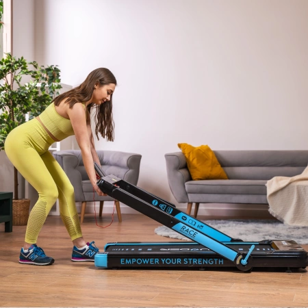 Passadeira de corrida eléctrica THUNDER RACE-BLACK