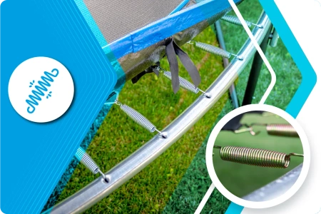 Trampolim THUNDER INSIDE ULTRA 8FT (244cm) BLUE