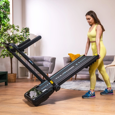 Passadeira de corrida eléctrica THUNDER IMPACT-BLACK