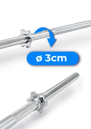 Parafuso reto grifo 150 cm 30 mm THUNDER