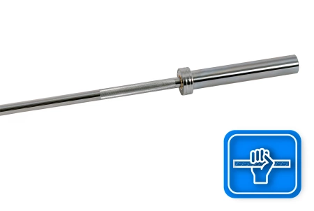 Barra olímpica reta 120 cm THUNDER