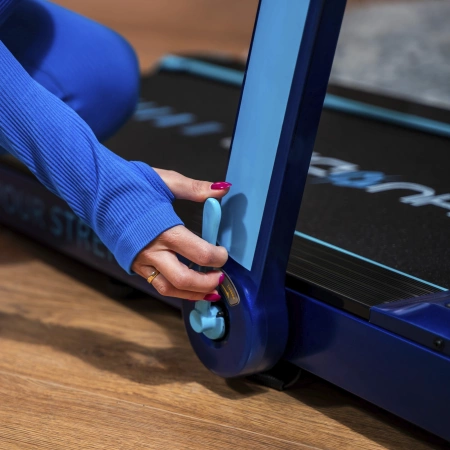 Passadeira de corrida eléctrica THUNDER RACE-BLUE