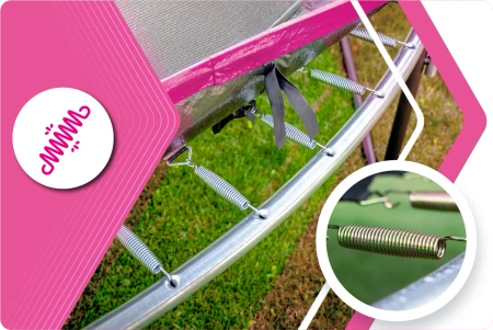 Trampolim THUNDER INSIDE ULTRA 14FT (427 cm) PINK