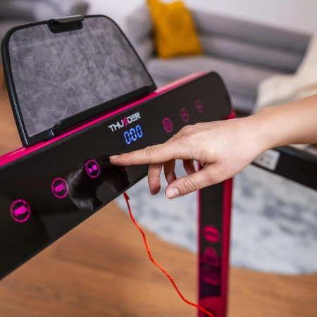 Passadeira de corrida eléctrica THUNDER RACE-PINK