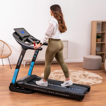 Passadeira de corrida eléctrica THUNDER PHENOM-S-BLACK