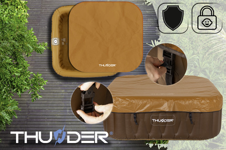 Jacuzzi de jardim insuflável THUNDER BREVE