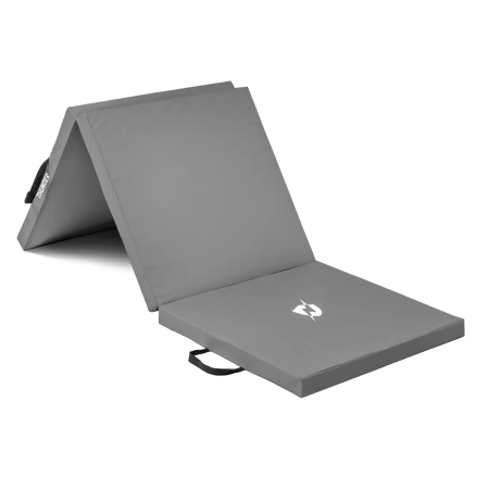 Tapete de ginástica cinzento 180x60x4 THUNDER