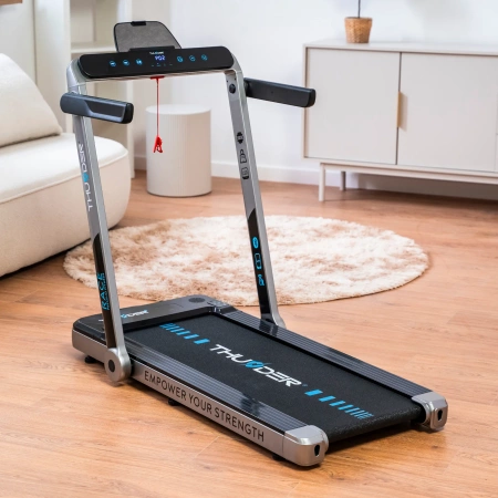 Passadeira de corrida eléctrica THUNDER RACE-SILVER