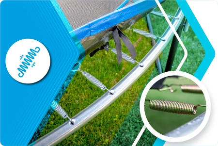 Trampolim THUNDER INSIDE ULTRA 14FT (427 cm) AZUL