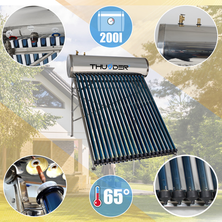 Coletor de pressão com depósito THUNDER 200 L