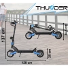 Trotinete eléctrica THUNDER ZEST 1600W 52V 14Ah