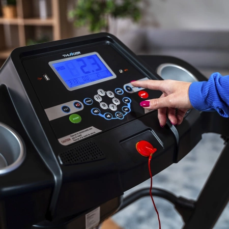 Passadeira de corrida eléctrica THUNDER ICON-D-BLACK