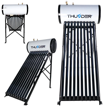 Coletor de pressão com depósito THUNDER 100 L PRETO