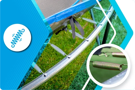 Trampolim THUNDER INSIDE ULTRA 6FT (183 cm) AZUL