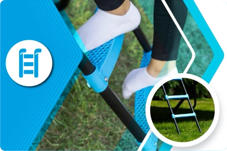 Trampolim THUNDER INSIDE ULTRA 8FT (244cm) BLUE