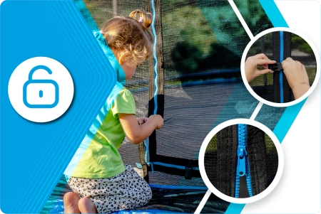 Trampolim THUNDER INSIDE ULTRA 16FT (488 cm) BLUE