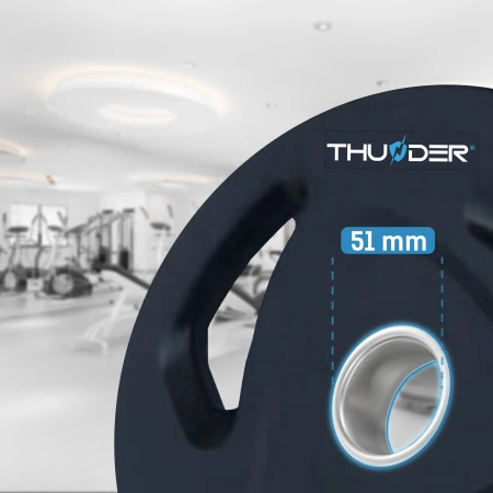 Peso olímpico THUNDER 1,25 kg