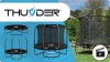 Trampolim THUNDER INSIDE ELITE 6FT (183 cm) PRETO