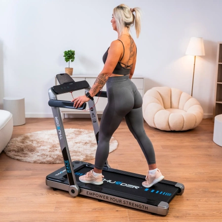 Passadeira de corrida eléctrica THUNDER RACE-SILVER