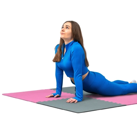 Puzzle de exercícios cor-de-rosa-cinzento 60x60cm THUNDER