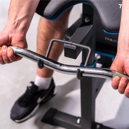 Banco de treino THUNDER VIGOR-C com barra de elevação e de oração