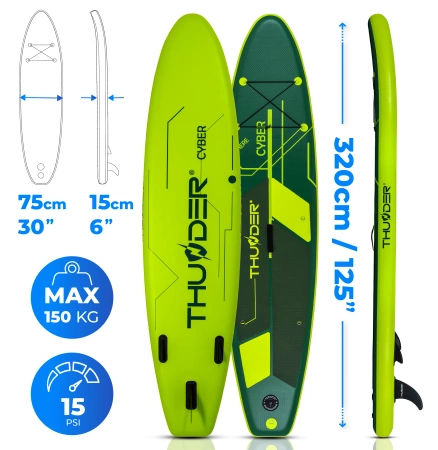 Prancha SUP 320cm THUNDER CYBER