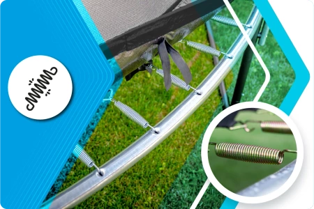 Trampolim THUNDER INSIDE ELITE 12FT (366 cm) PRETO