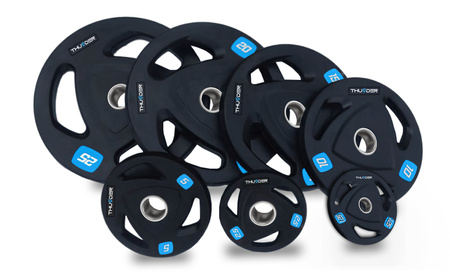 Conjunto de pesos olímpicos THUNDER 4x2,5kg