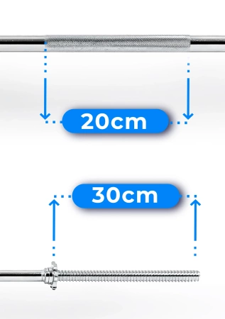 Parafuso reto grifo 150 cm 30 mm THUNDER