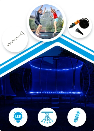 Trampolim THUNDER INSIDE ULTRA 12FT (366 cm) BLUE