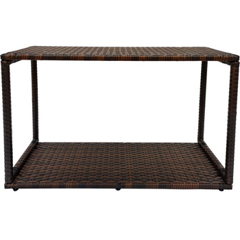 Armário sem portas THUNDER para JACUZZI quadrado - cor castanha