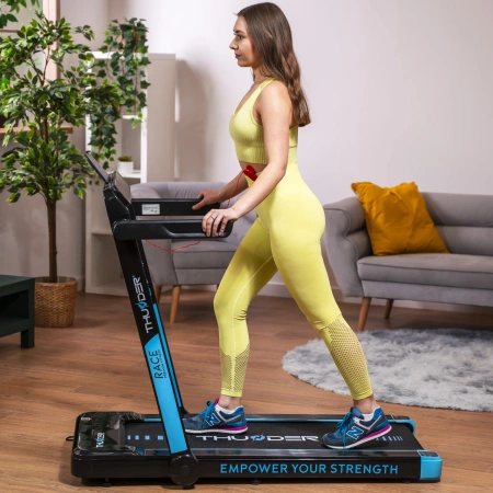 Passadeira de corrida eléctrica THUNDER RACE-BLACK