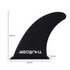 Barbatana central para prancha sup 9" THUNDER