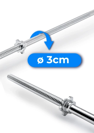 Parafuso reto grifo 180 cm 30 mm THUNDER